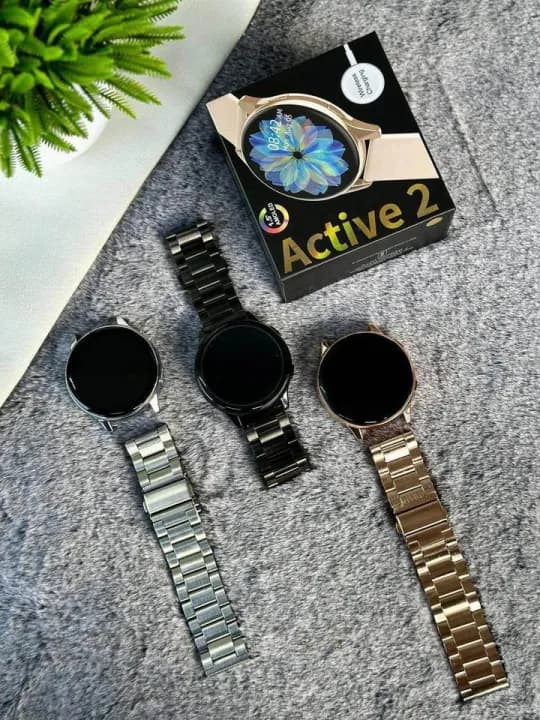 Galaxy Active 2 – Super AMOLED Waterproof Smartwatch for Android & iOS