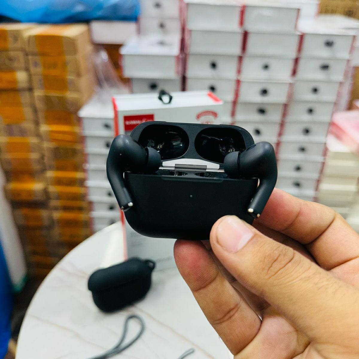 AirPods Pro 2 with Active ANC - Made in Dubai 45Hours Backup Time with 1 Year Official Warranty