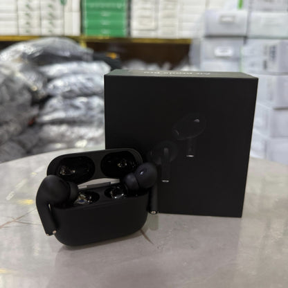 Made in USA AirPods Pro 2nd Gen (Black) – Latest Generation with MagSafe Charging Case (USB-C), Active Noise Cancelling & Spatial Audio