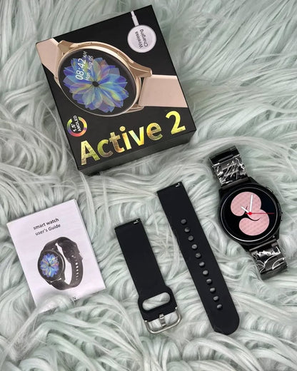 Galaxy Active 2 – Super AMOLED Waterproof Smartwatch for Android & iOS